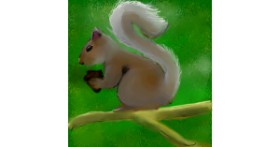 Drawing of Squirrel by 🌌Mom💕E🌌