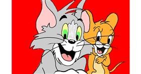 Drawing of Jerry (Tom & Jerry) by GJP