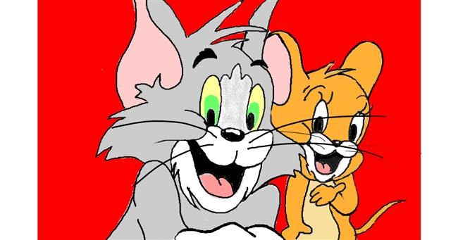 Jerry (Tom & Jerry)-Zeichnung von GJP