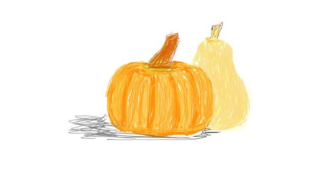 Drawing of Pumpkin by pInKy