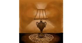 Lampe-Zeichnung von Joze