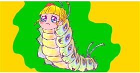 Drawing of Caterpillar by InessA