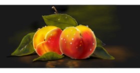 Drawing of Peach by Çhåching