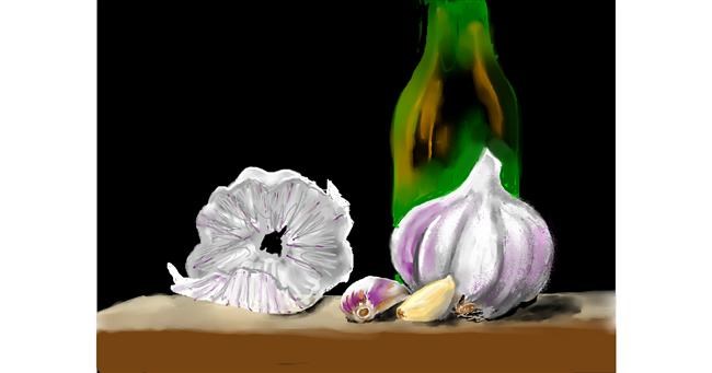 Drawing of Garlic by SAM AKA MARGARET 🙄