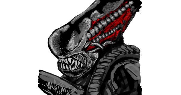 Alien Drawing Gallery And How To Draw Videos