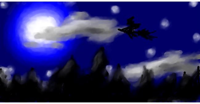Drawing of Witch by nosok_kuromaky