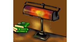 Drawing of Lamp by Cec