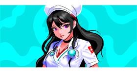 Drawing of Nurse by Annie