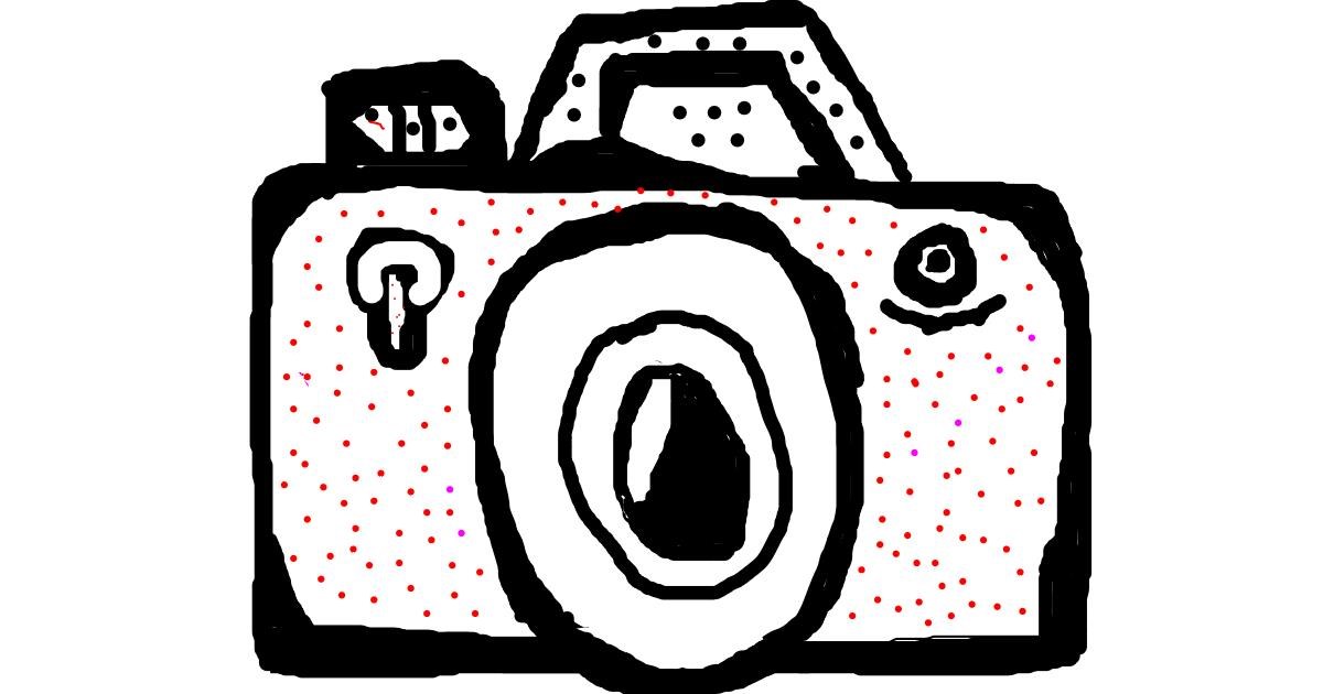 Drawing of Camera by Anita