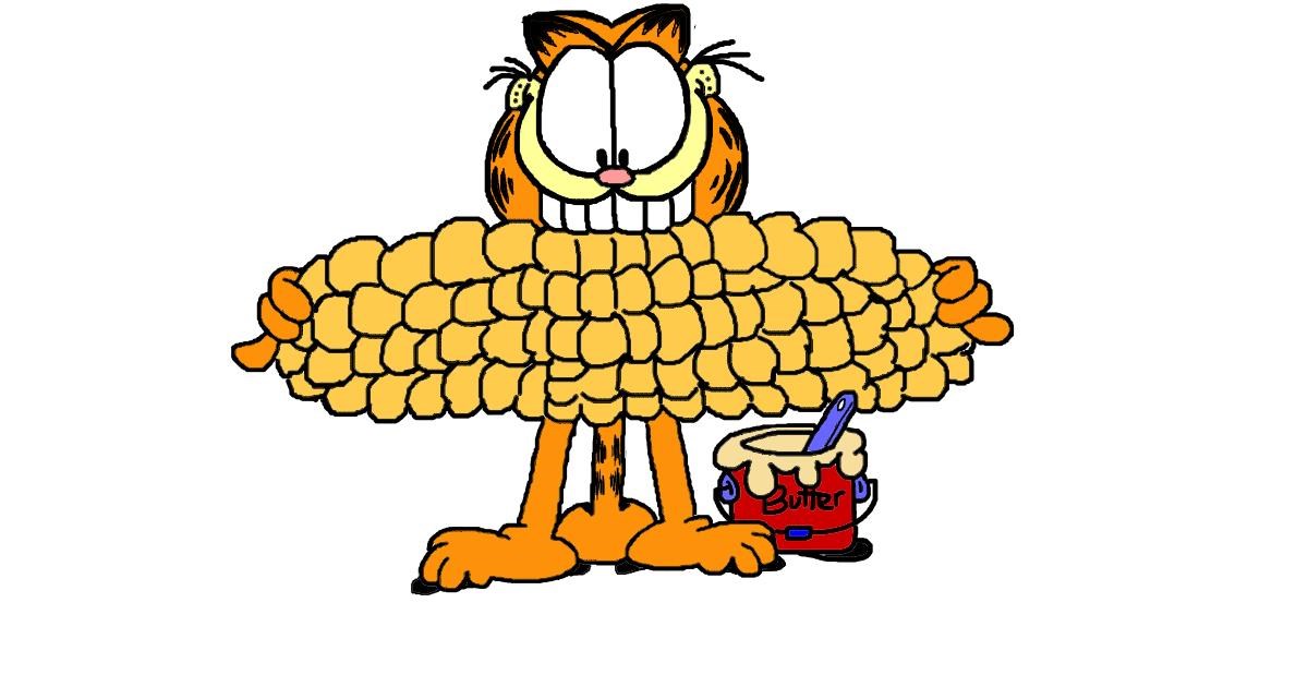 Drawing of Corn by InessaC Drawize Gallery!