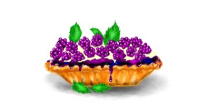 Drawing of Pie by Eclat de Lune