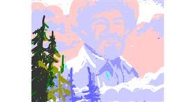 Berg-Zeichnung von I❤️Bob Ross