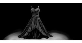 Drawing of Dress by Çhåching