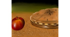Drawing of Pie by Tokyo
