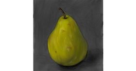 Drawing of Pear by KayXXXlee