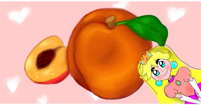 Drawing of Peach by shelby