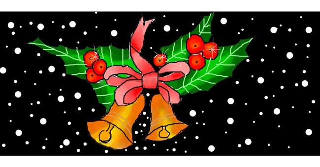Drawing of Mistletoe by 전정국