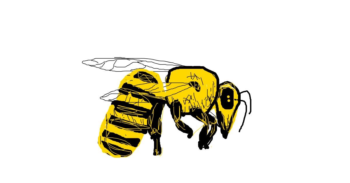 Drawing of Bee by Angel