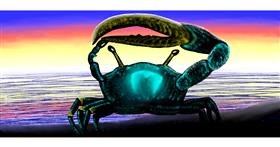 Drawing of Crab by Sumafela