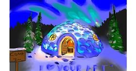 Iglu-Zeichnung von Herbert