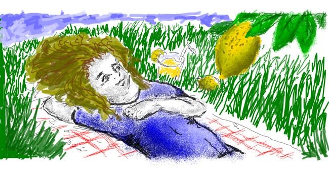 Drawing of Lemon by WindPhoenix