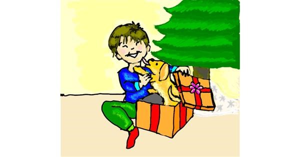 Drawing of Present by Michelle - Drawize Gallery!