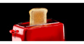 Drawing of Toaster by Annie