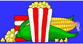Popcorn-Zeichnung von shelby