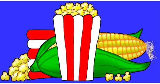 Popcorn-Zeichnung von shelby
