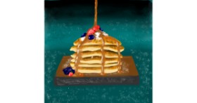 Drawing of Pancakes by Abeer-Irza