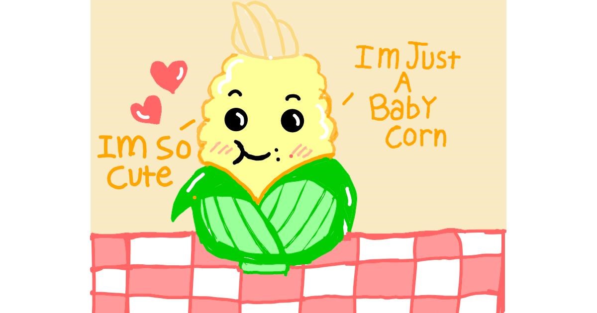 Drawing of Corn by im 11 ok