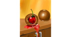 Drawing of Chocolate by GreyhoundMama