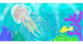 Drawing of Jellyfish by justme❤️