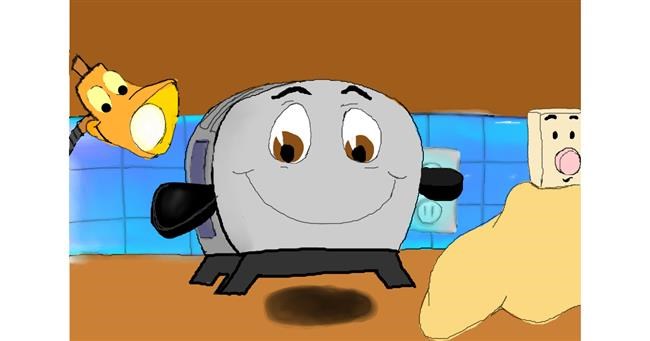 Drawing of Toaster by Randar