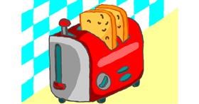 Drawing of Toaster by InessA