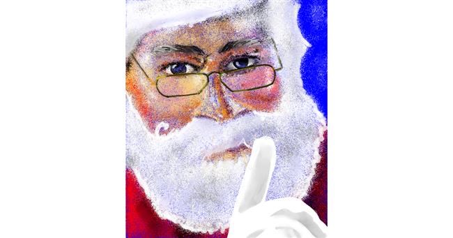 Drawing of Santa Claus by ヴィクトル