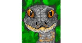 Zmija - autor: GreyhoundMama
