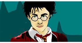 Drawing of Harry Potter by Kim