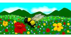 Drawing of Bumblebee by Debidolittle