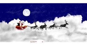 Drawing of Sleigh by Chaching