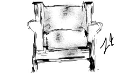 Drawing of Chair by Lori