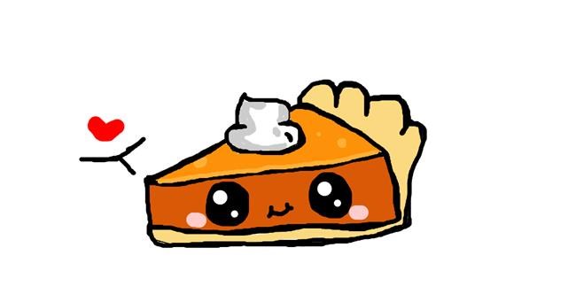 Drawing of Pie by cutypuky 0w0