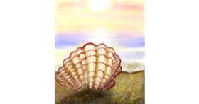 Drawing of Seashell by 🌌Mom💕E🌌