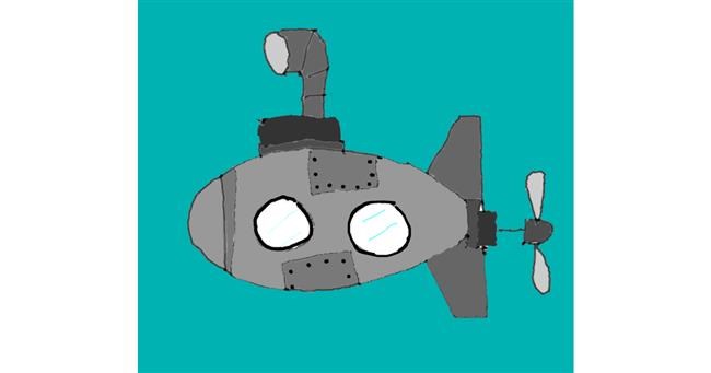 U-Boot-Zeichnung von Leni