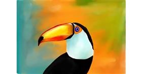 Drawing of Toucan by JustMe