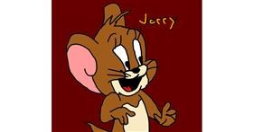 Drawing of Jerry (Tom & Jerry) by Ardrevebryce