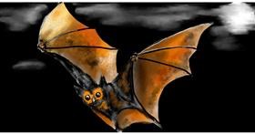 Drawing of Bat by Eclat de Lune