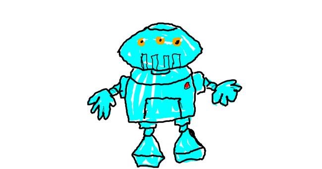 Drawing of Robot by Anonymous