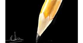 Drawing of Pencil by Radia