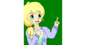 Drawing of Teacher by ヴィクトル